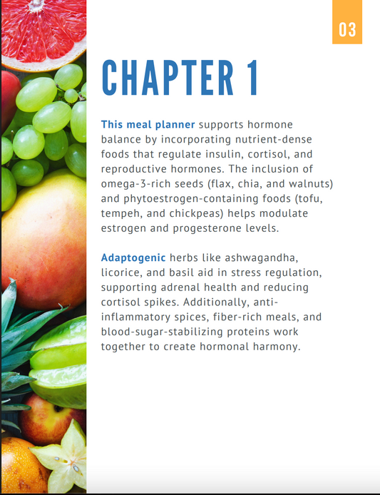 Hormone 7-Day Plan