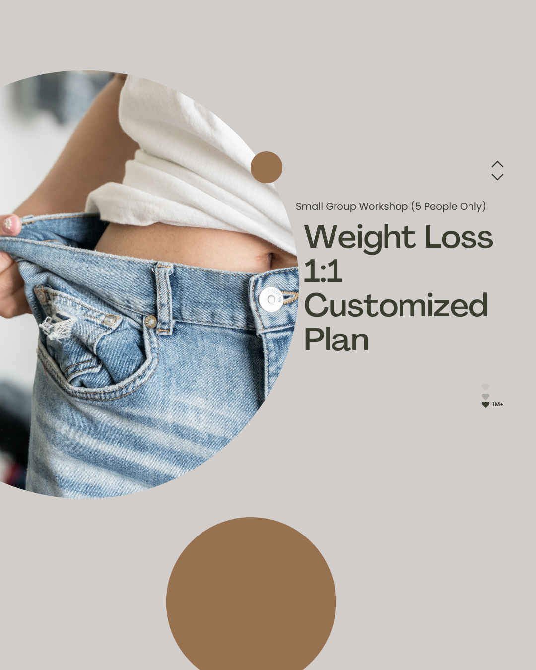 Weight Loss 1:1 Customized Plan