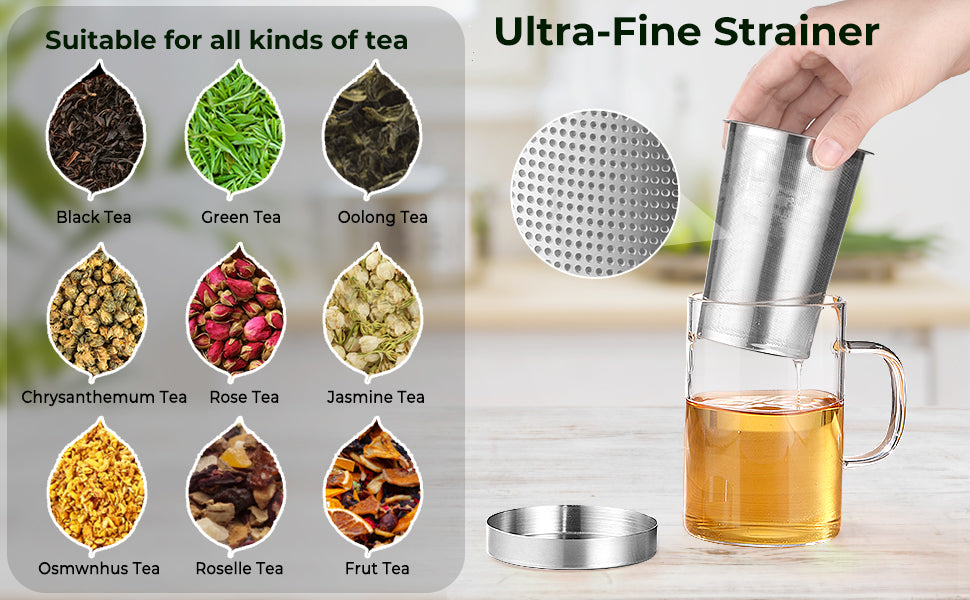 Premium Toxin-Free Tea Infuser Cup