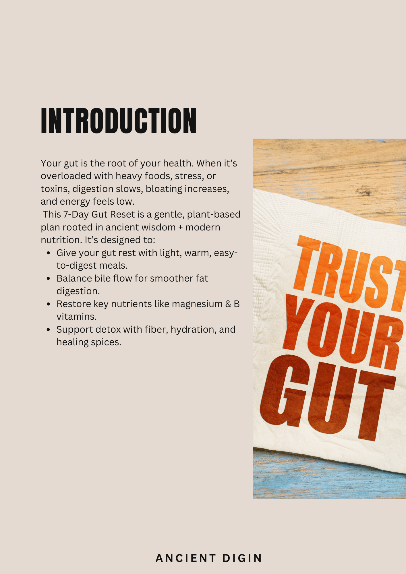 7-Day  Gut Reset
